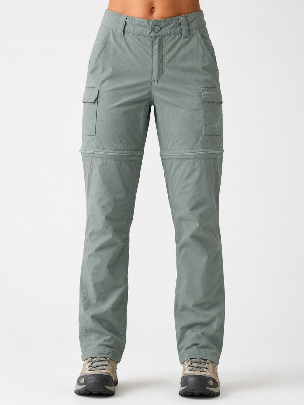 The North Face Convertible Pants Size 10 Zip Off Cargo Pants Outdoor